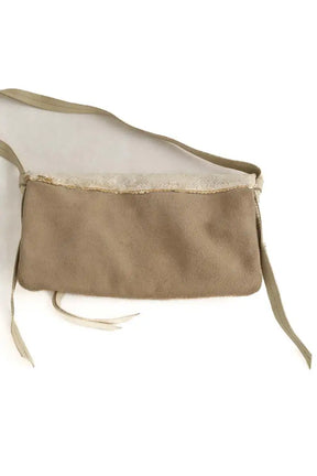 Sac à bandoulière Maje Beige en Polyester