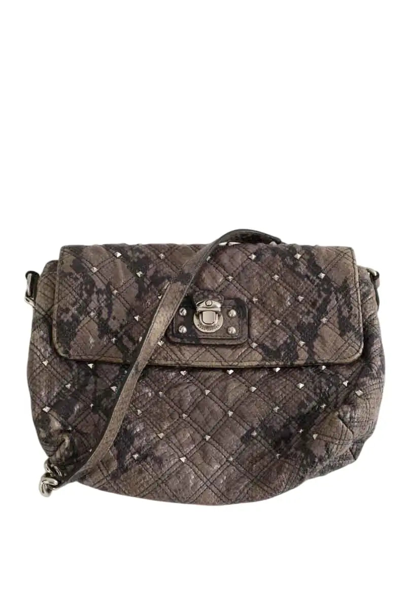 Sac à bandoulière Marc By Marc Jacobs Gris en Cuir - Seconde Main