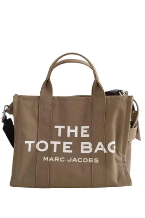 Sac à bandoulière Marc Jacobs The Tag Tote Kaki en Tissu - Seconde Main