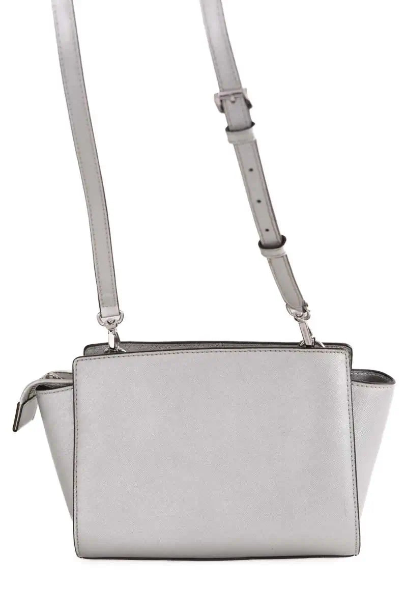 Sac à bandoulière Michael Kors Argent en Cuir