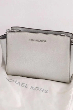 Sac à bandoulière Michael Kors Argent en Cuir