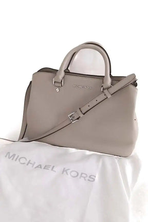 Sac à bandoulière Michael Kors Gris en Cuir