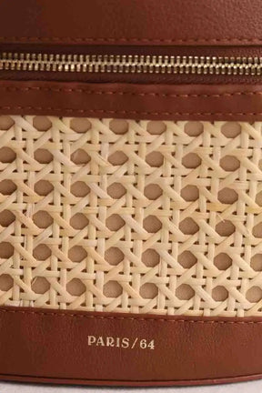 Sac à bandoulière Paris 64 Prismatic Marron en Cuir