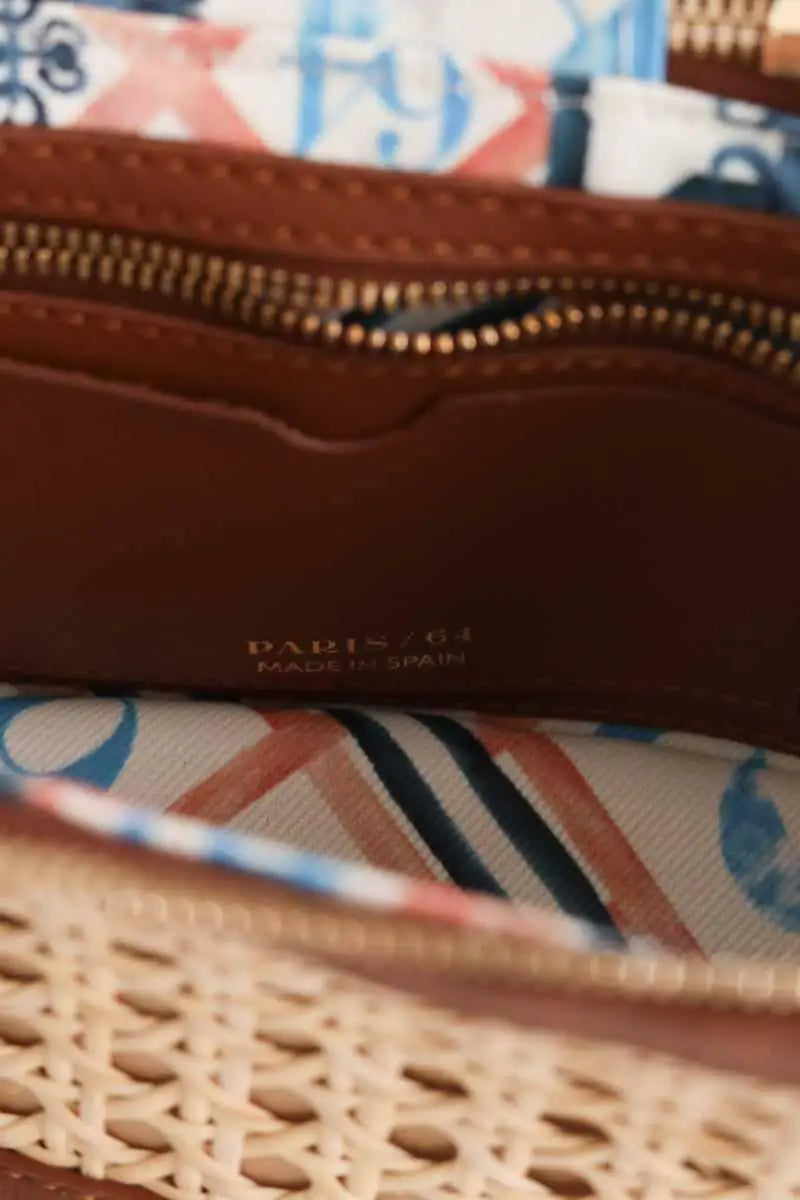 Sac à bandoulière Paris 64 Prismatic Marron en Cuir