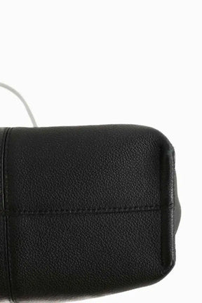 Sac à bandoulière Polène Numéro neuf mini Noir en Cuir