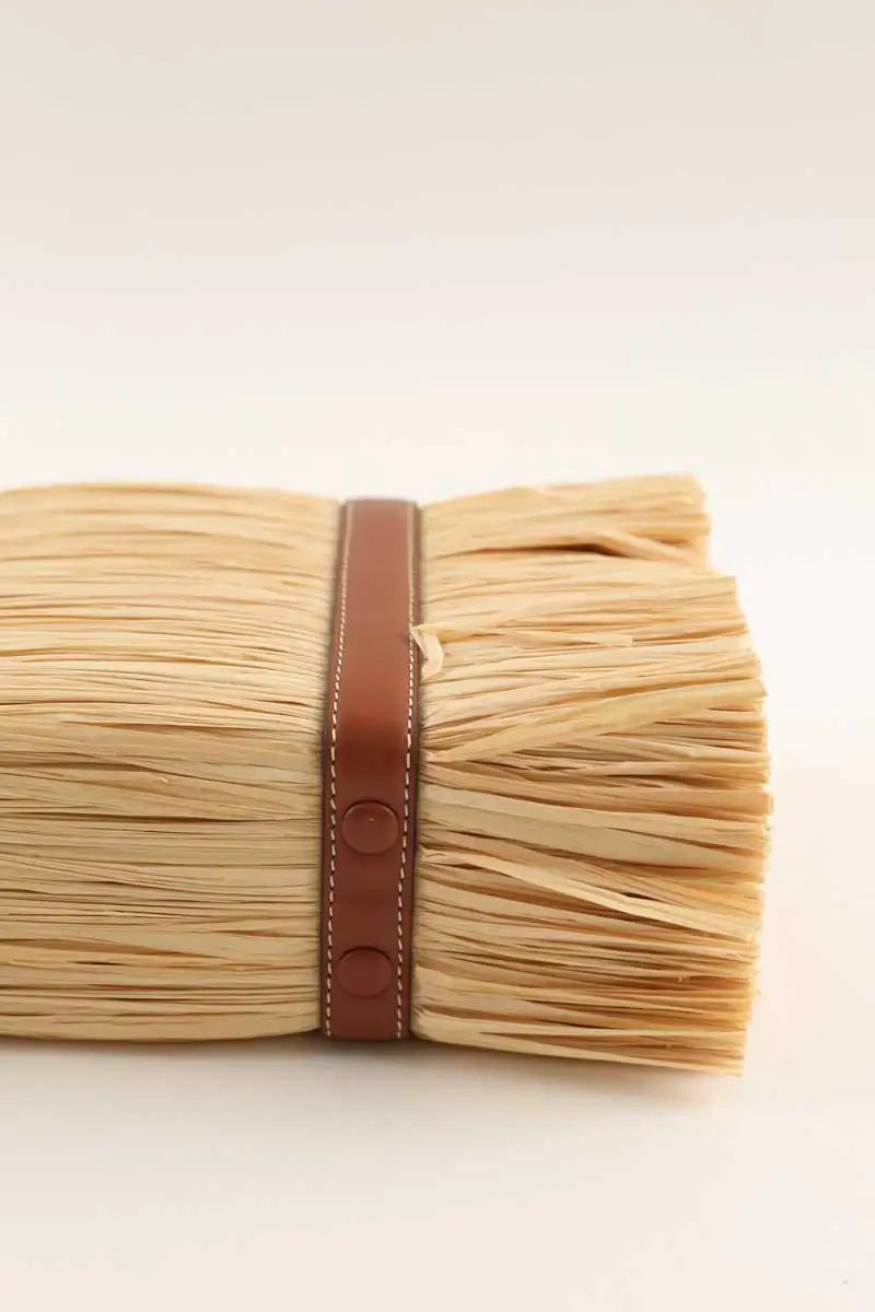 Sac à bandoulière Polène Pai Beige en Osier