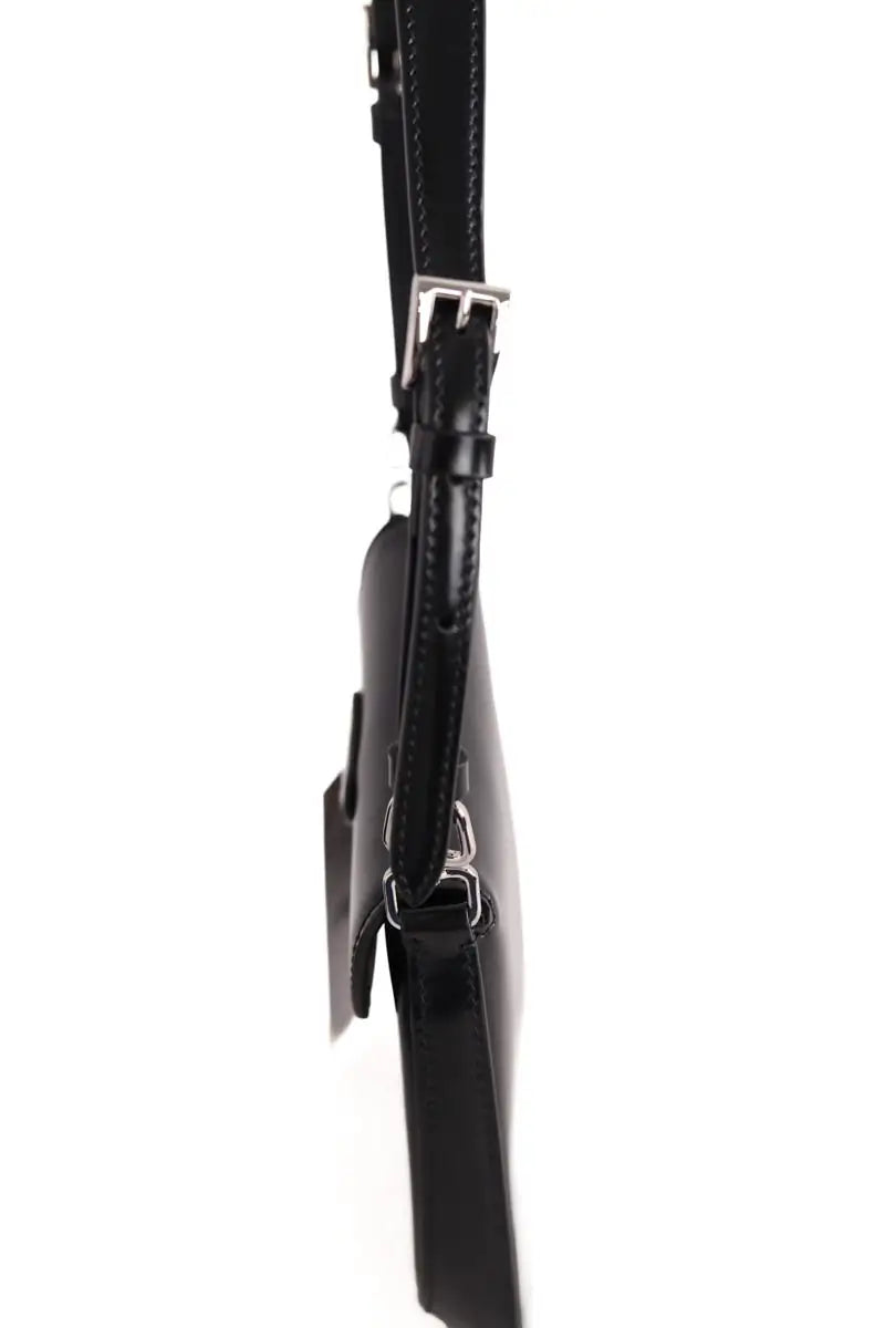 Sac à bandoulière Prada Cleo Noir en Cuir