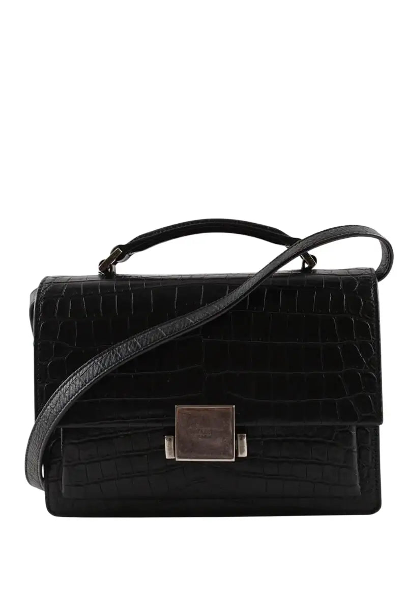 Sac à bandoulière Saint Laurent Bellechasse Noir en Cuir - Seconde Main
