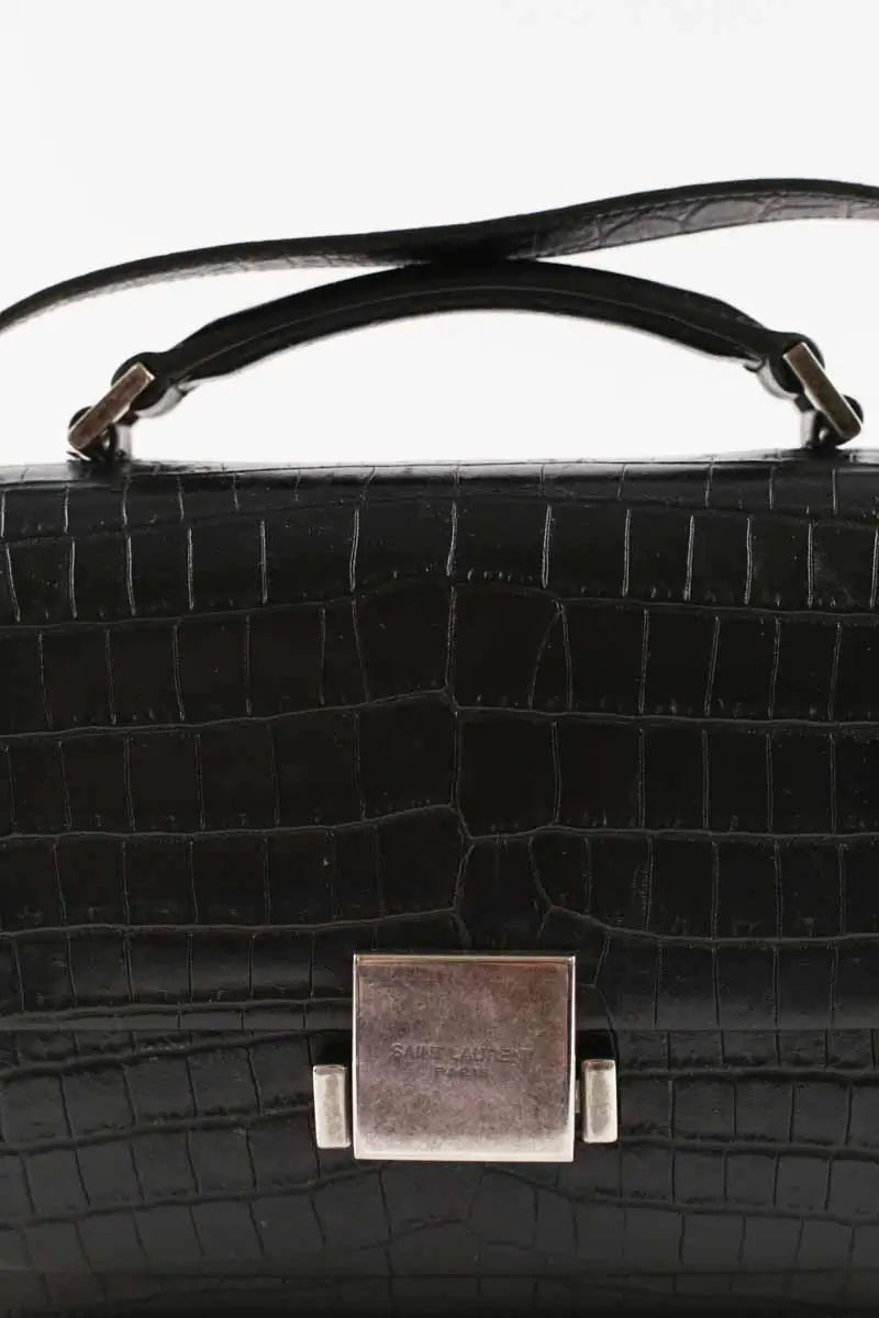 Sac à bandoulière Saint Laurent Bellechasse Noir en Cuir