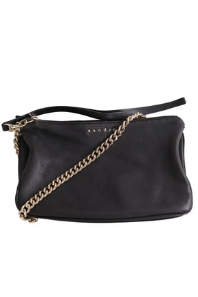 Sac à bandoulière Sandro Noir en Cuir - Seconde Main