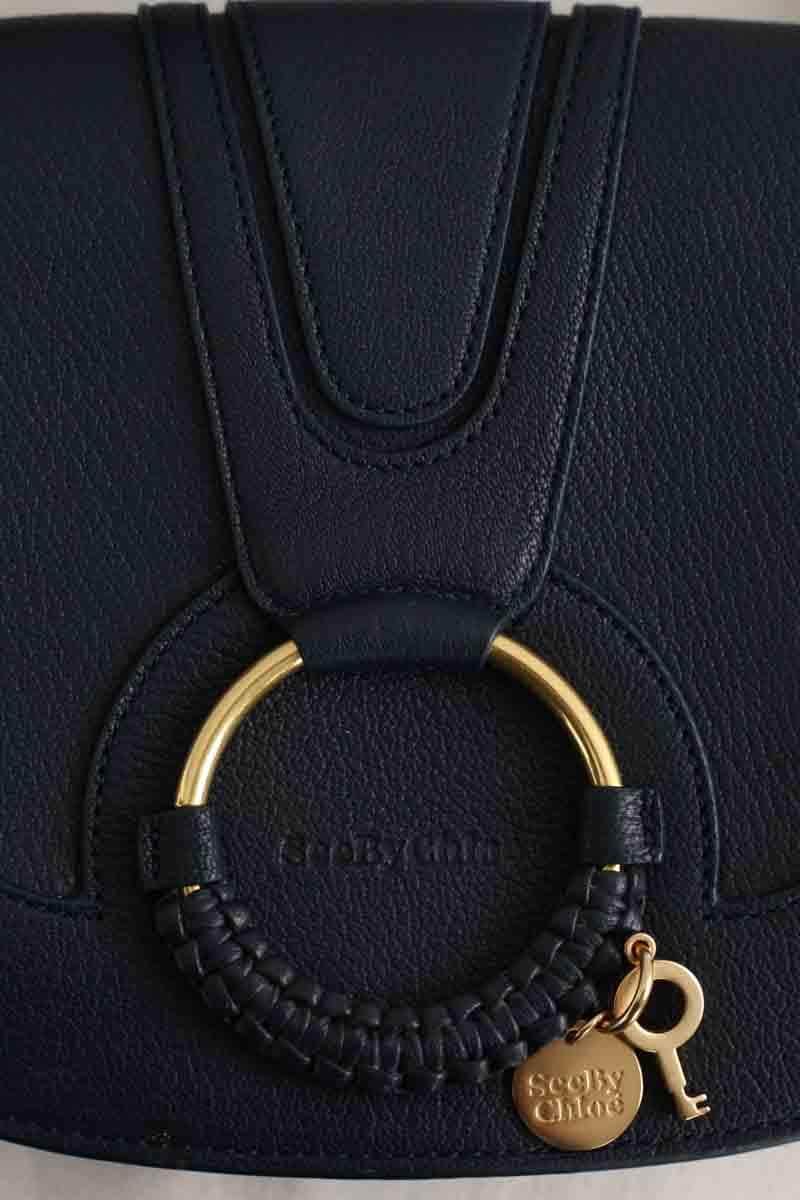 Sac à bandoulière See By Chloé Hana Bleu en Cuir