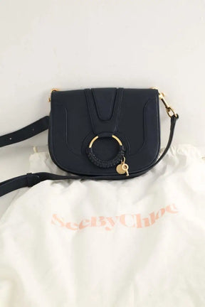 Sac à bandoulière See By Chloé Hana Bleu en Cuir
