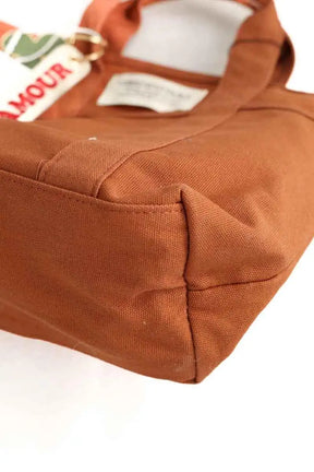 Sac à bandoulière Sézane Cabas mini Camel en Coton