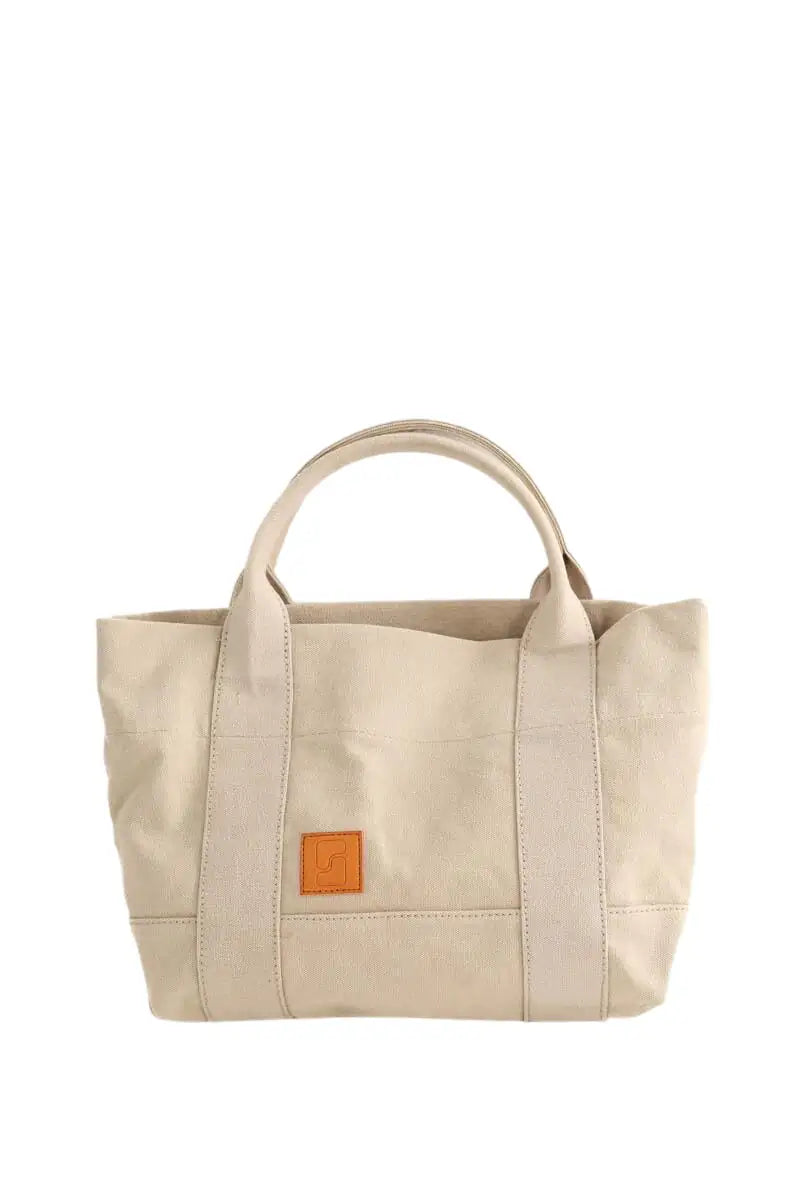 Sac à bandoulière Soeur Beige en Tissu - Seconde Main
