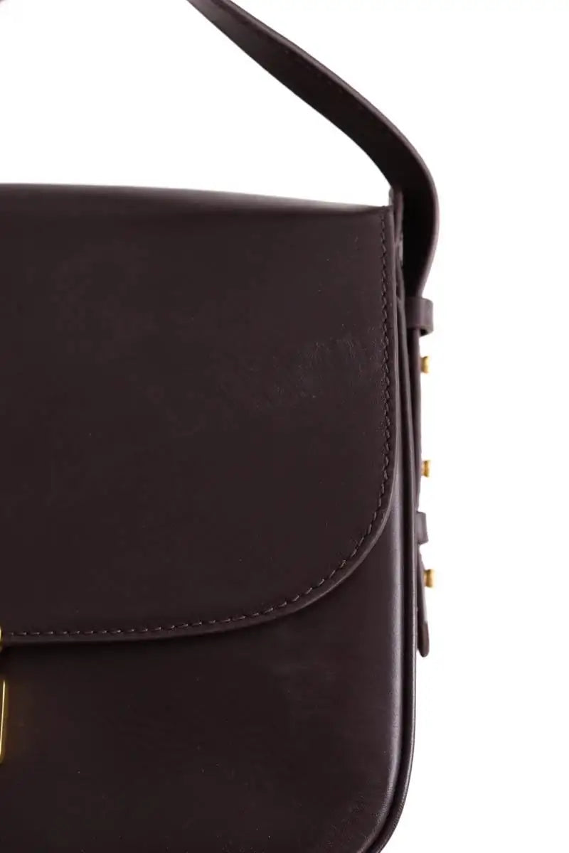 Sac à bandoulière Soeur Bellissima maxi Marron en Cuir