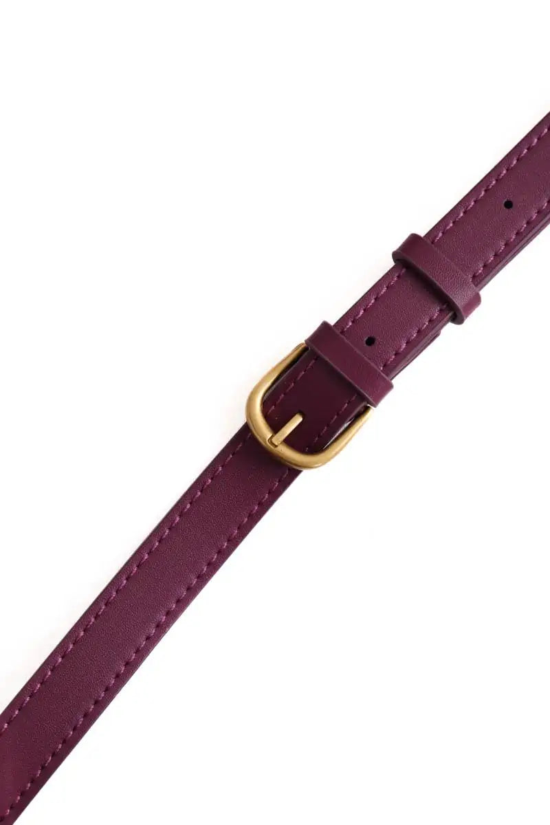 Sac à bandoulière Soeur Violet en Cuir