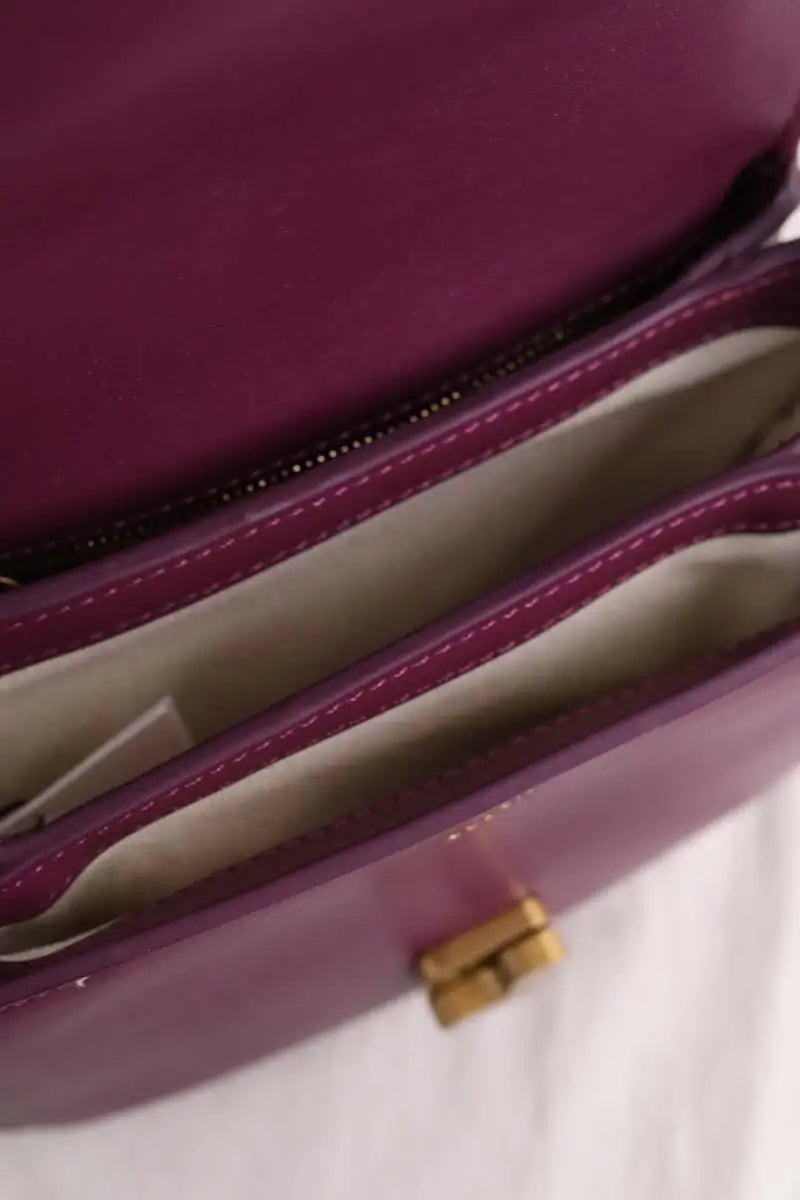 Sac à bandoulière Soeur Violet en Cuir