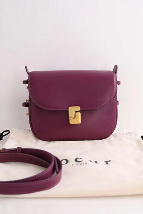 Sac à bandoulière Soeur Violet en Cuir