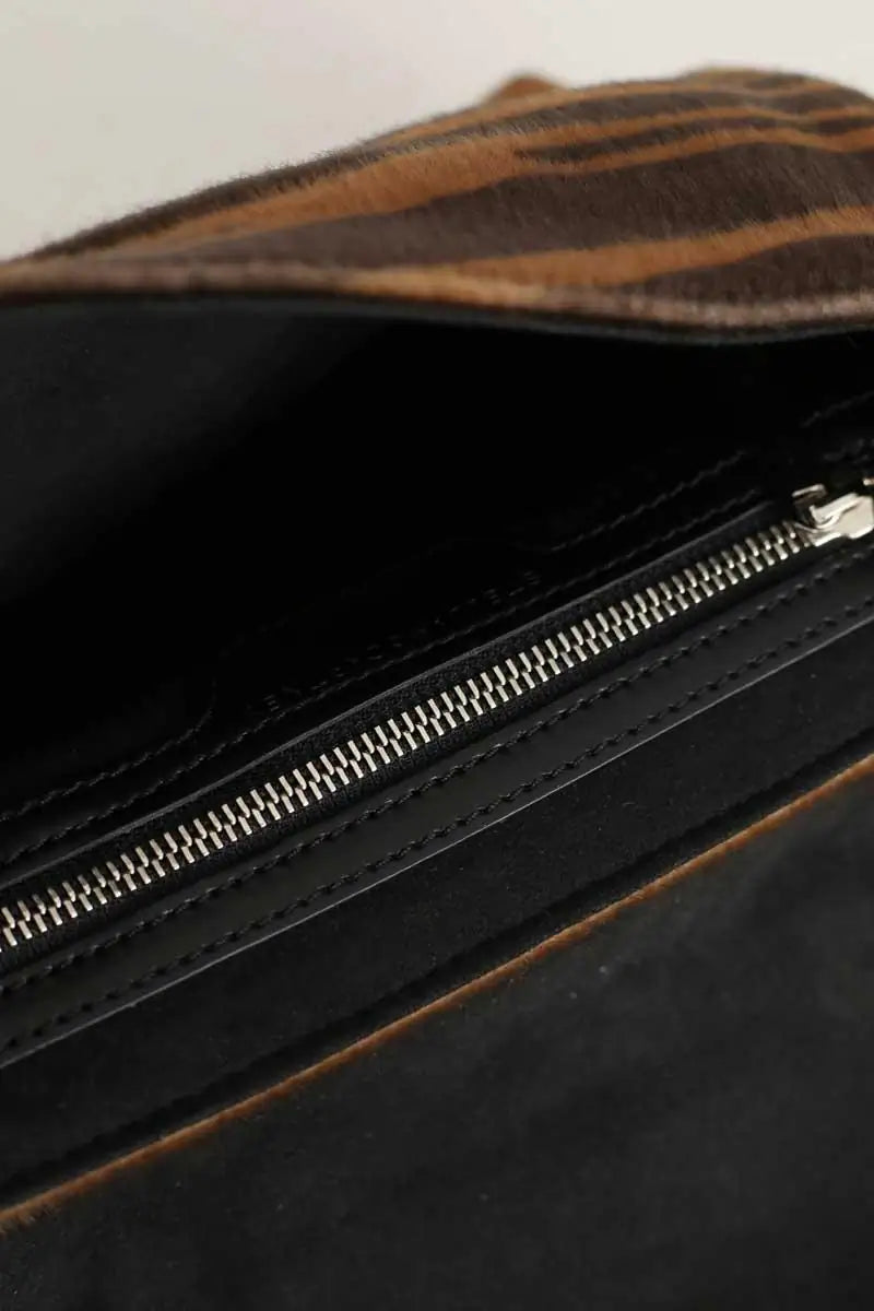 Sac à bandoulière Stella McCartney becks Marron en Fausse fourrure