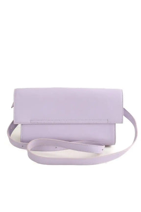 Sac à bandoulière Tammy & Benjamin McDo x Emily in Paris Violet en Cuir