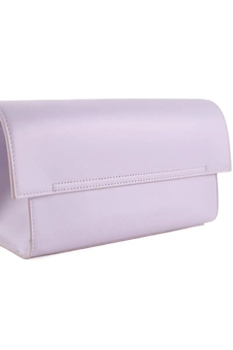 Sac à bandoulière Tammy & Benjamin McDo X Emily in paris Violet en Cuir