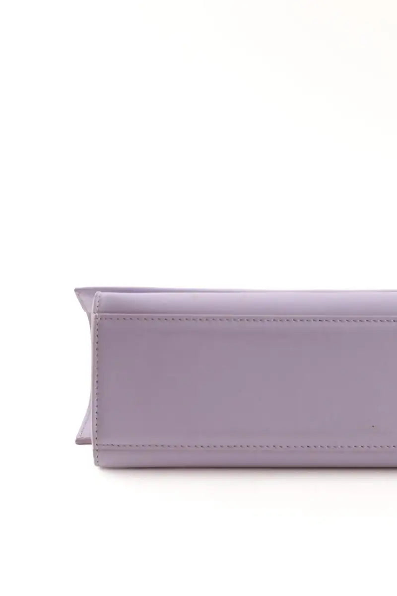 Sac à bandoulière Tammy & Benjamin McDo X Emily in paris Violet en Cuir