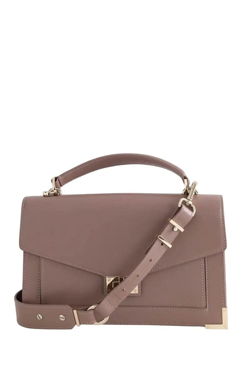 Sac à bandoulière The Kooples Beige en Cuir - Seconde Main