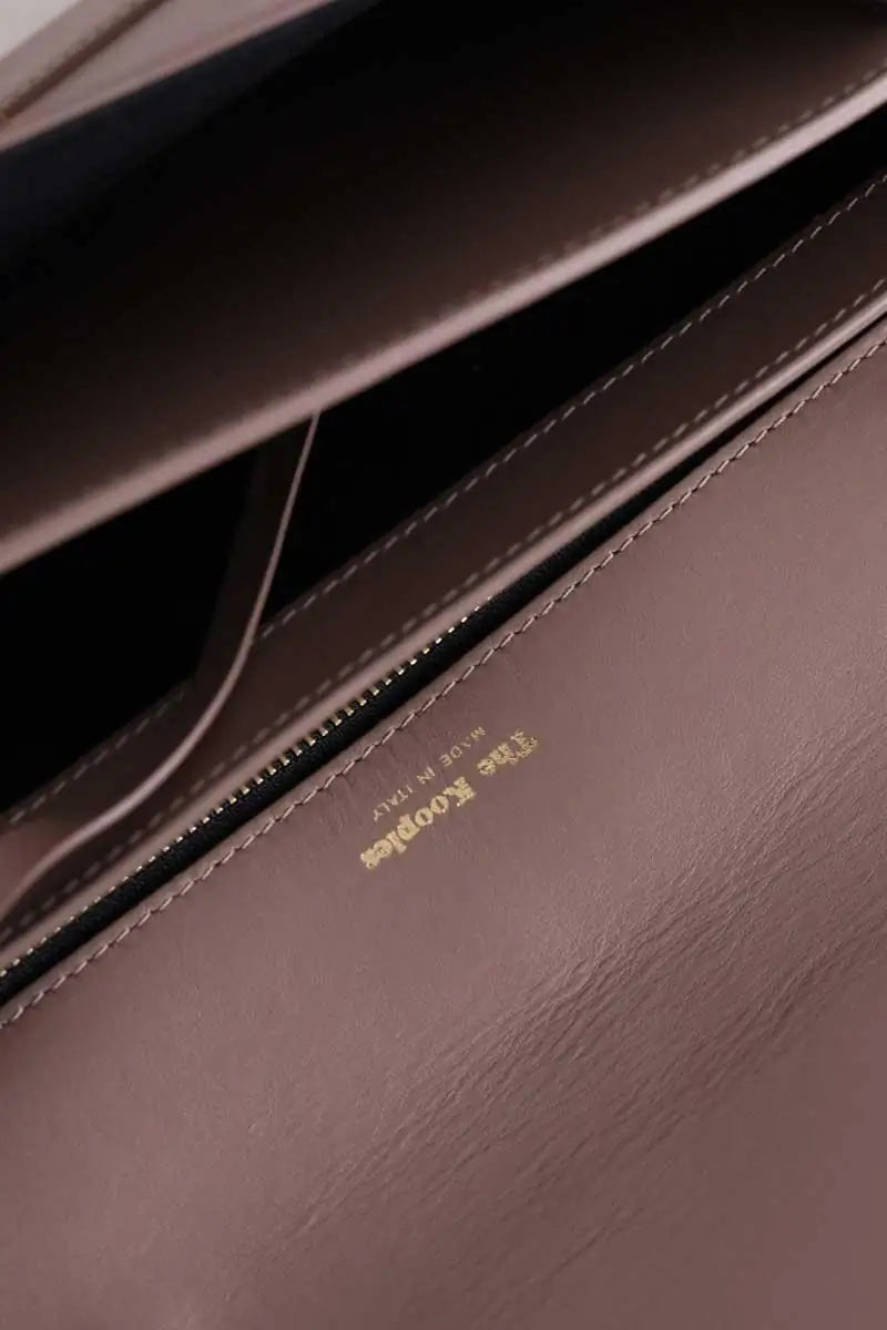 Sac à bandoulière The Kooples Beige en Cuir
