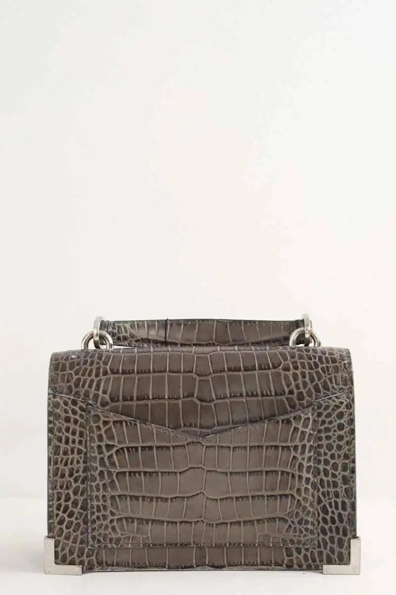 Sac à bandoulière The Kooples Emily Kaki en Cuir