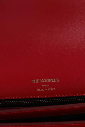 Sac à bandoulière The Kooples Rouge en Cuir