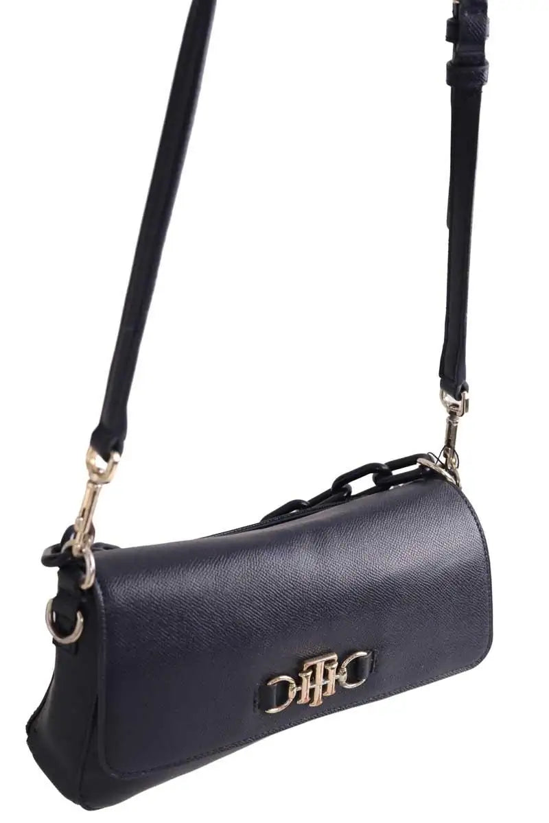 Sac à bandoulière Tommy Hilfiger Marine en Cuir