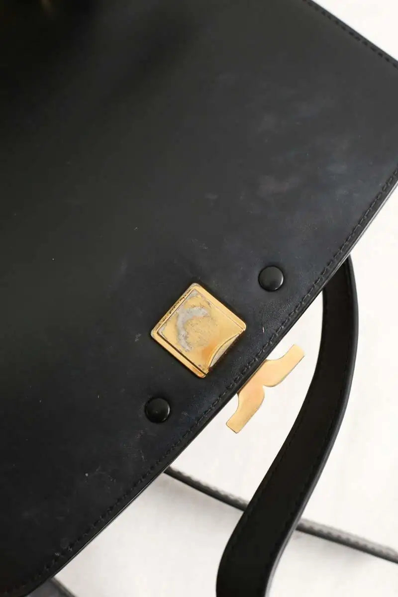 Sac à bandoulière Tory Burch Eleanor Noir en Cuir