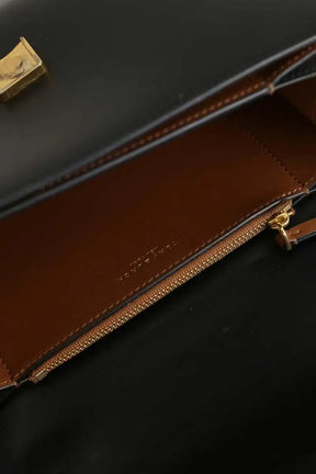 Sac à bandoulière Tory Burch Eleanor Noir en Cuir
