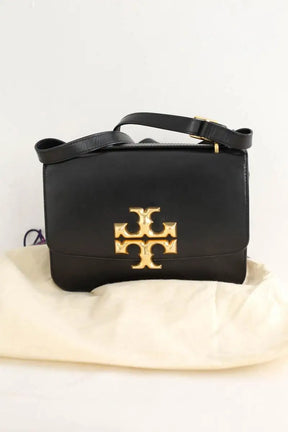 Sac à bandoulière Tory Burch Eleanor Noir en Cuir