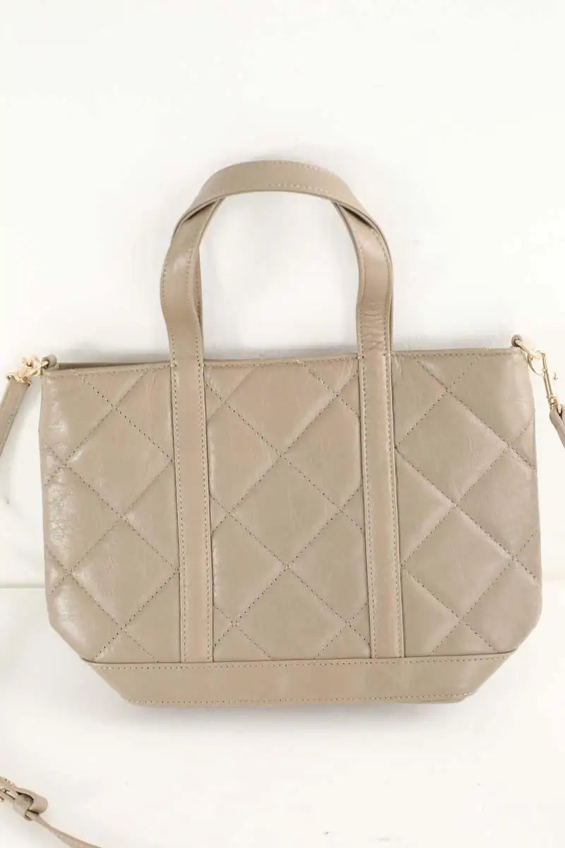 Sac à bandoulière Vanessa Bruno Beige en Cuir