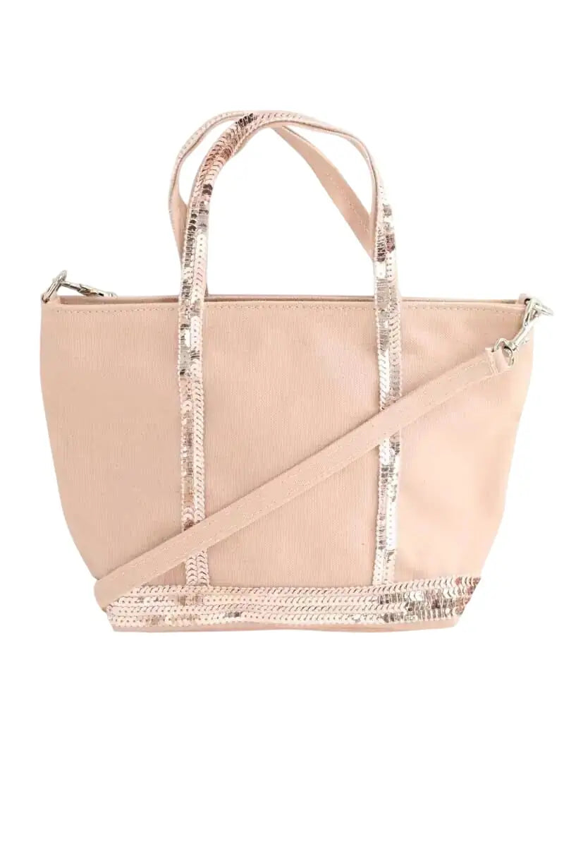 Sac à bandoulière Vanessa Bruno Rose en Coton - Seconde Main