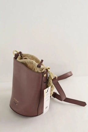 Sac à bandoulière Vanessa Bruno Violet en Cuir