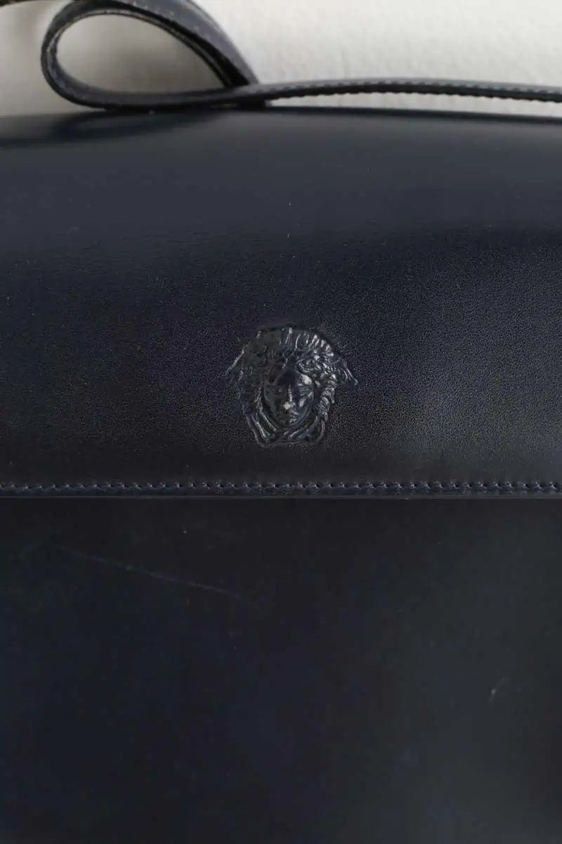 Sac à bandoulière Versace Marine en Cuir