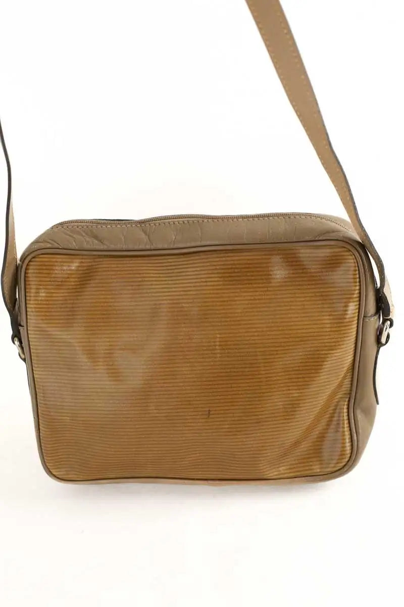 Sac à bandoulière Yves Saint Laurent Camel en Cuir