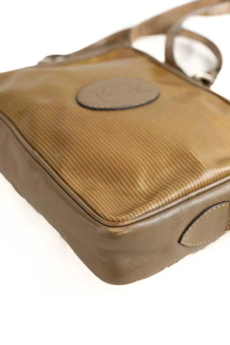 Sac à bandoulière Yves Saint Laurent Camel en Cuir