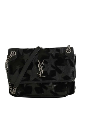 Sac à bandoulière Yves Saint Laurent NIKI EN CUIR Noir en Cuir - Seconde Main