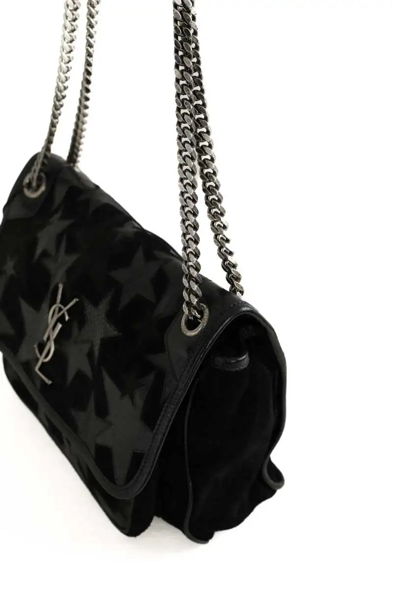 Sac à bandoulière Yves Saint Laurent NIKI EN CUIR Noir en Cuir