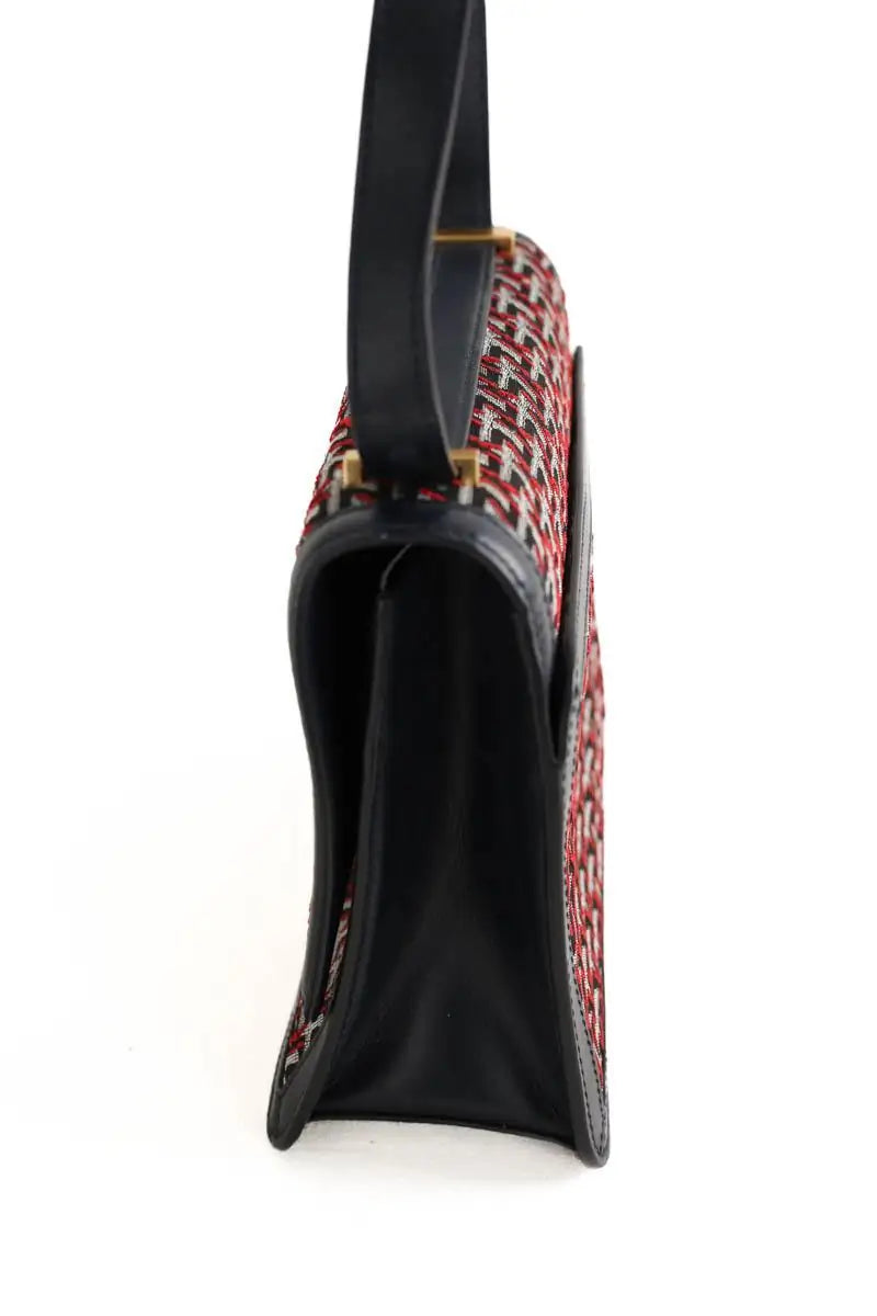 Sac à bandoulière Zadig & Voltaire zv initiale le city monogram crossbody bag Rouge en Cuir