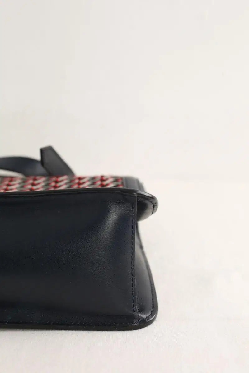 Sac à bandoulière Zadig & Voltaire zv initiale le city monogram crossbody bag Rouge en Cuir