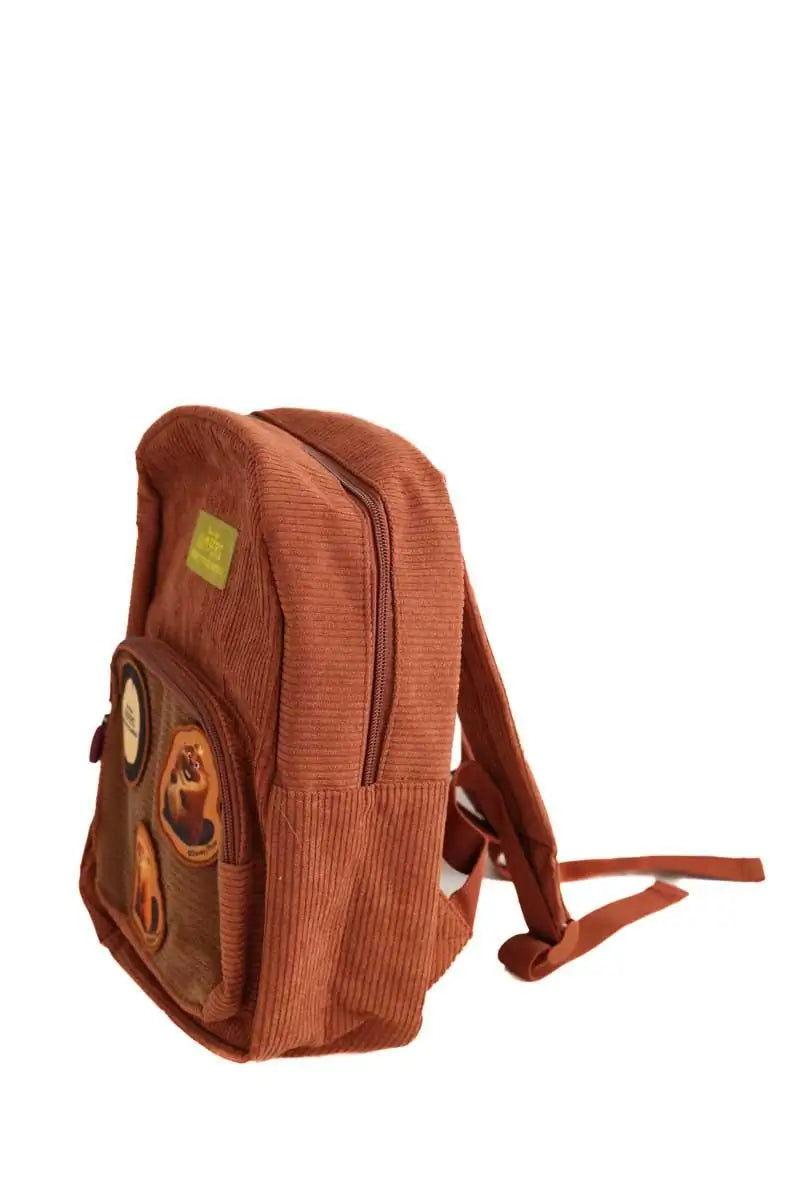 Sac à dos Disney Marron en Coton