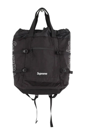 Sac à dos Supreme Noir en Synthétique - Seconde Main