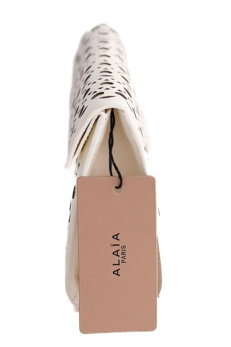 Sac à main Alaïa Ecru en Cuir