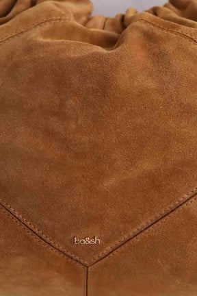 Sac à main Ba&Sh June Camel en Daim