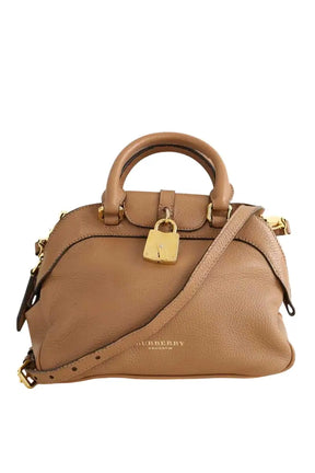 Sac à main Burberry Milverton Camel en Cuir - Seconde Main
