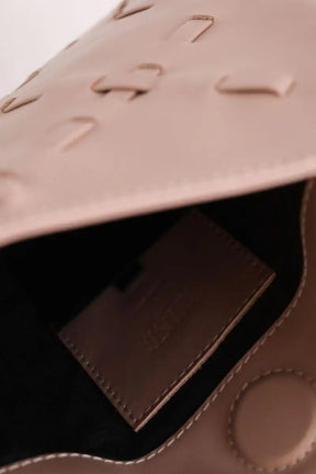 Sac à main Callista Beige en Cuir